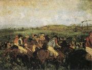 Edgar Degas The Gentlemen-s Race china oil painting reproduction